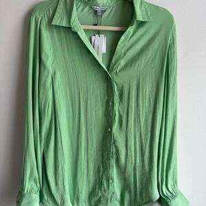 Naked Zebra Mint Green Button-Down Shirt